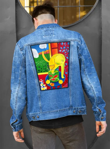 Ekran Kot ze złotą rybką Henri Matisse