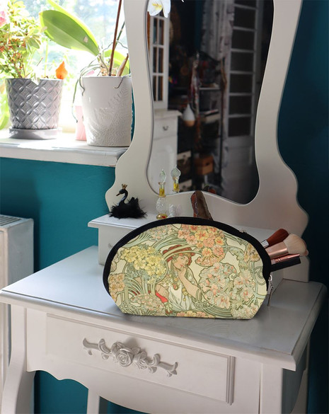 Kosmetyczka Byzantine – projekt tkaniny Alfons Mucha