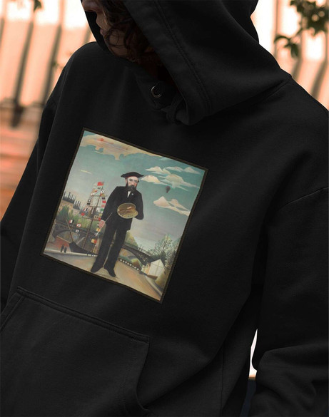 Bluza z naszywką Autoportret Henri Rousseau