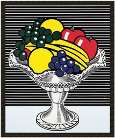 Naszywka Still life with crystal bowl Roy Lichtenstein