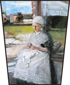 Ekran Bretonka Olga Boznańska