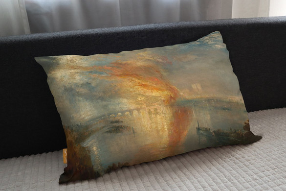 Poduszka Spalenie Parlamentu William Turner