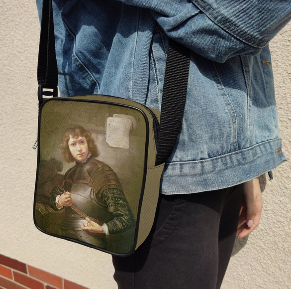 Torba listonoszka Młody mężczyzna w złotej zbroi Rembrandt