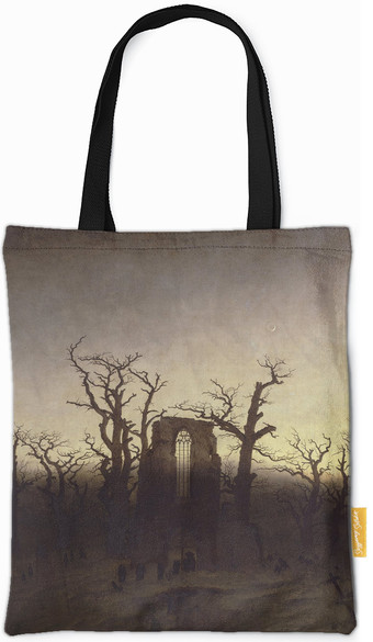 Torba na ramię Opactwo w dębowym lesie Caspar David Friedrich
