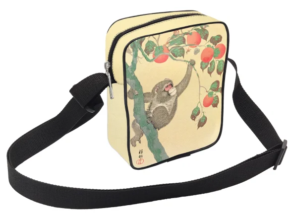 Torba Listonoszka Małpa na drzewie persymonowym Ohara Koson