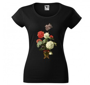 Bluzka damska Peonie (maki) Anna Bilińska-Bohdanowiczowa