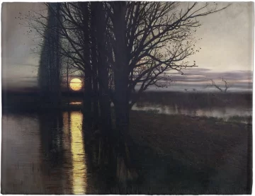 Podkładka na stół Wschód księżyca Stanisław Masłowski