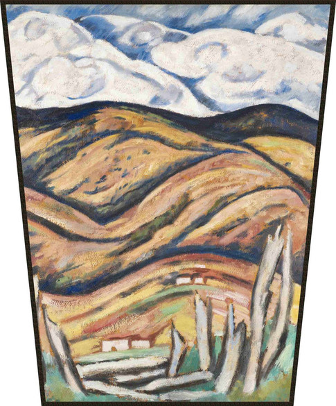 Ekran Ostatni z Nowej Anglii — początek Nowego Meksyku Marsden Hartley