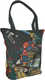 Torba na ramię shopper Bitwa pod Shijō Nawate Utagawa Kuniyoshi