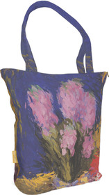 Torba na ramię shopper Hiacynt Koloman Moser