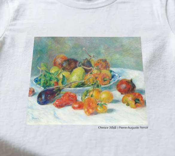 Koszulka z nadrukiem Owoce Midi Pierre-Auguste Renoir