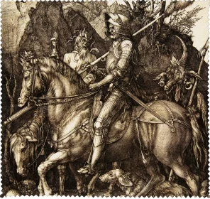 Ściereczka do okularów Rycerz, Śmierć i Diabeł Albrecht Dürer
