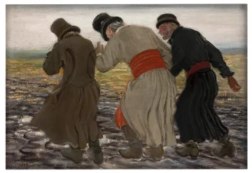 Magnes Pijani Chłopi Stanisław Masłowski