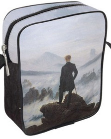 Torba Listonoszka Wędrowiec nad morzem mgły Caspar David Friedrich