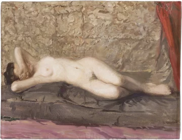 Podkładka na stół Akt kobiety leżącej Leon Wyczółkowski