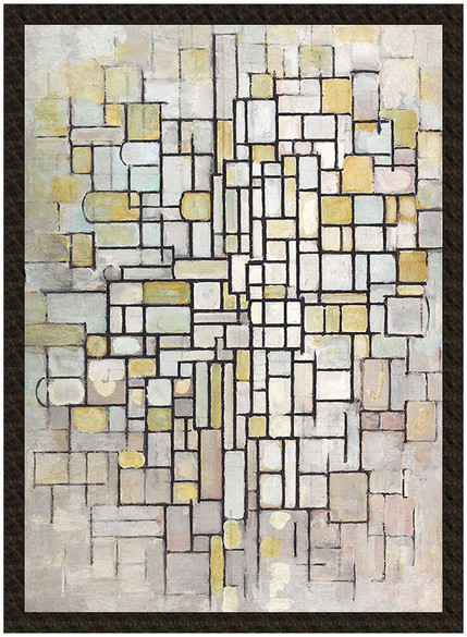 Naszywka Kompozycja II Piet Mondrian