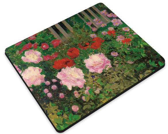 Podkładka Kwitnące kwiaty na ogrodzeniu ogrodu Koloman Moser 36x29cm
