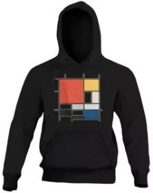 Bluza Kompozycja w czerwieni, żółci, błękicie i czerni Piet Mondrian