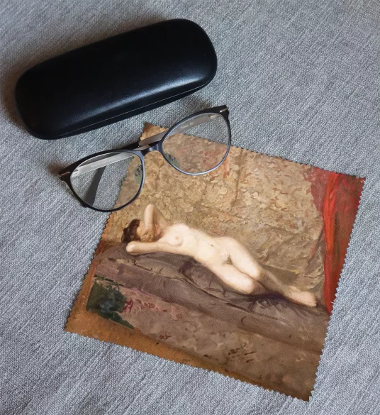 Ściereczka do okularów Akt kobiety leżącej Leon Wyczółkowski
