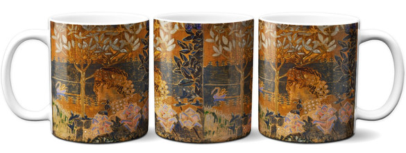 Kubek Książę Gvidon i księżniczka Swan Mikhail Aleksandrovich Vrubel