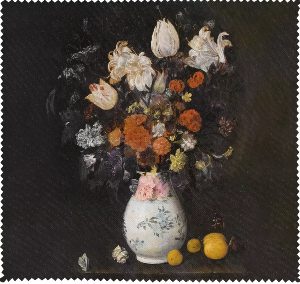 Ściereczka do okularów Kwiaty w wazonie Judith Leyster