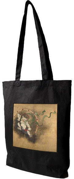 Torba z naszywką Bóg piorunów Ogata Korin