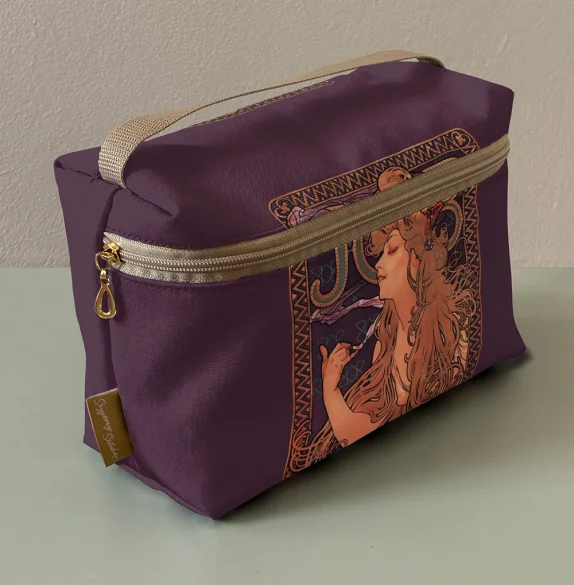 Kosmetyczka kuferek Job Alfons Mucha