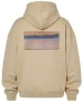 Bluza oversize Genfersee mit Mont-Blanc im Morgenrot Ferdinand Hodler