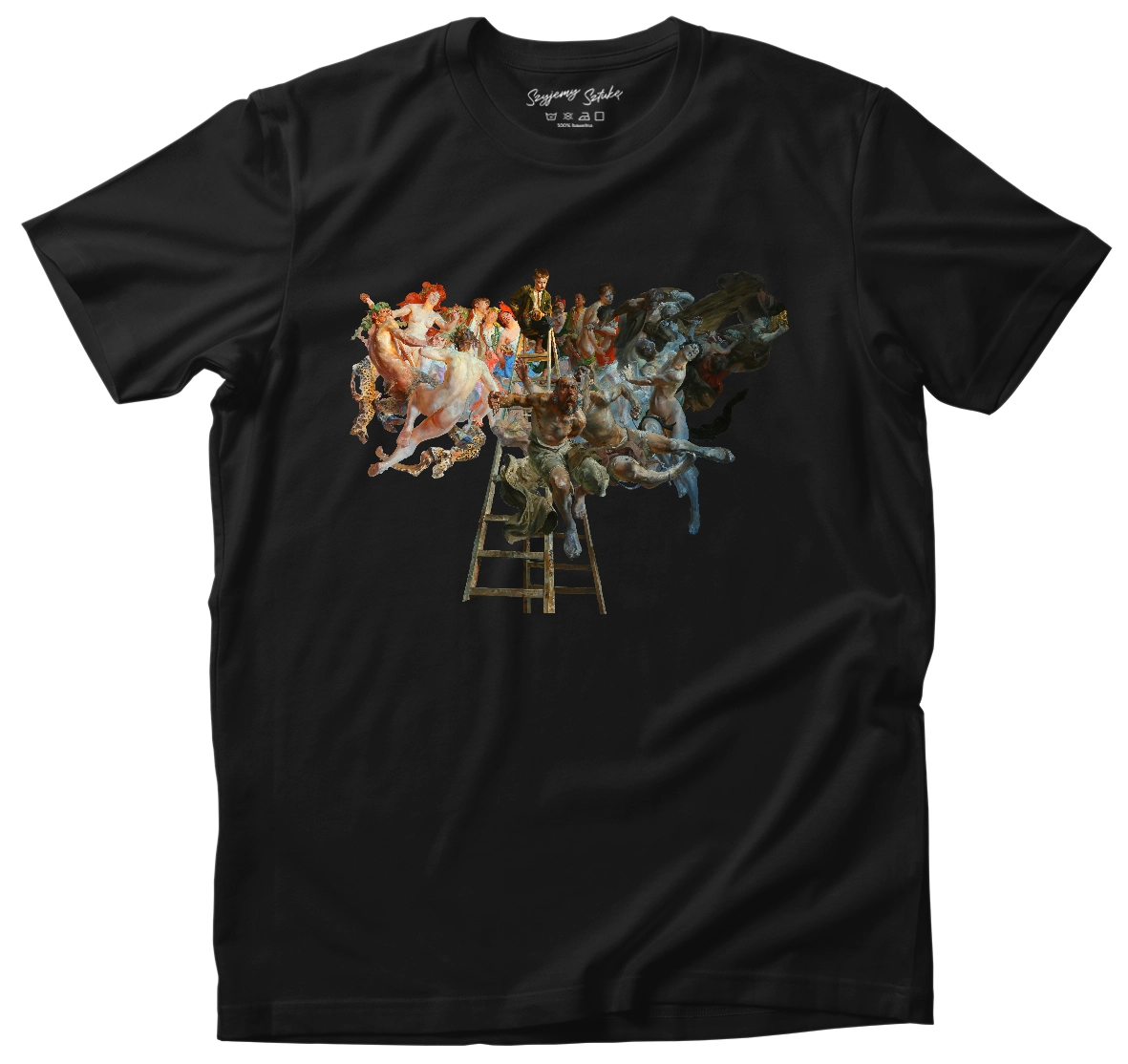 Koszulka Błędne koło Jacek Malczewski– koszulka z nadrukiem obrazu, t-shirt ze sztuką