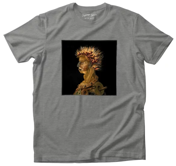 Koszulka z naszywką Ogień Giuseppe Arcimboldo