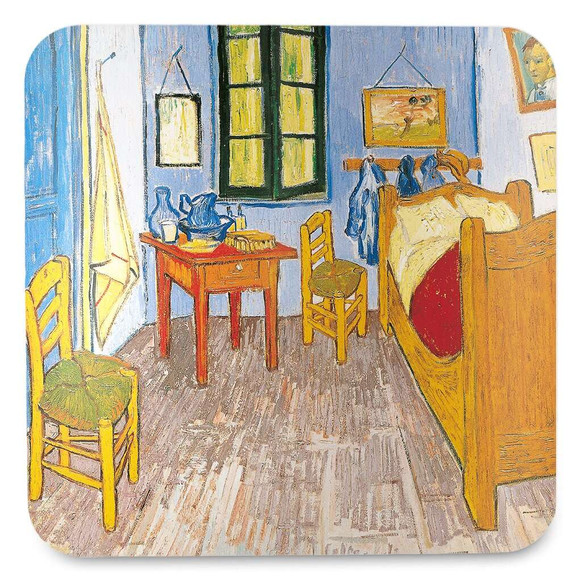 Podkładka pod kubek Pokój van Gogha w Arles (III) Vincent Van Gogh