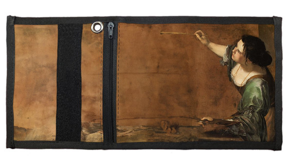 Portfel Autoportret jako alegoria malarstwa Artemisia Gentileschi