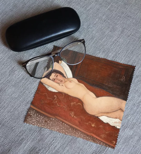 Ściereczka do okularów Leżący akt Amedeo Modigliani