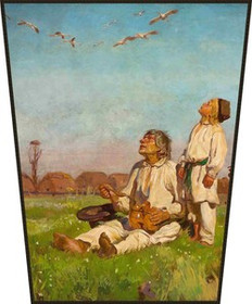 Ekran Bociany Józef Chełmoński