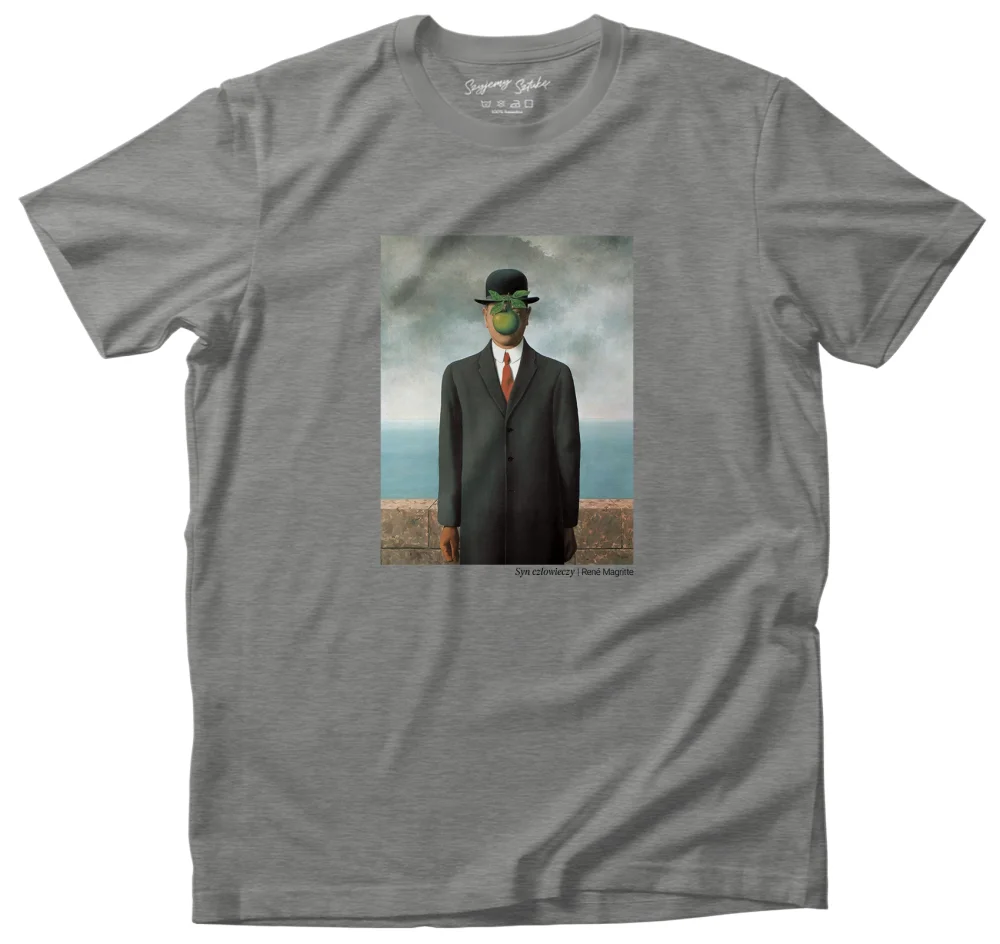 Koszulka z nadrukiem Syn człowieczy René Magritte
