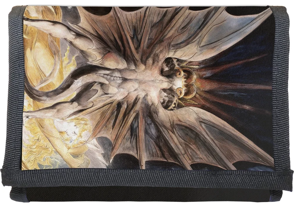 Portfel Wielki czerwony smok i niewiasta obleczona w słońce William Blake