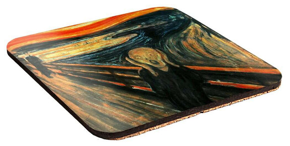 Podkładka pod kubek Krzyk Edvard Munch