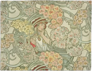Podkładka na stół Byzantine – projekt tkaniny Alfons Mucha