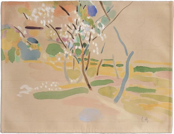 Podkładka na stół Kwitnąca jabłoń Curt Herrmann