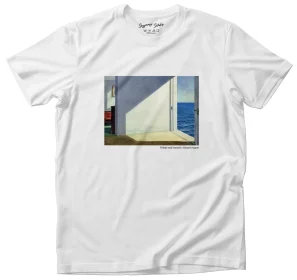 Koszulka z nadrukiem Pokoje nad morzem Edward Hopper