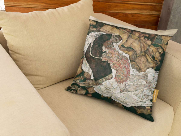 Poduszka Death and the Maiden Egon Schiele