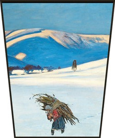 Ekran Z chrustem Julian Fałat