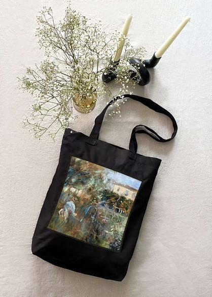 Torba z naszywką Kobieta w ogrodzie Berthe Morisot