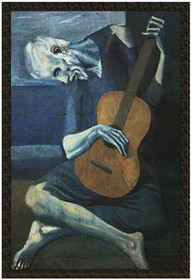 Naszywka Stary gitarzysta Pablo Picasso