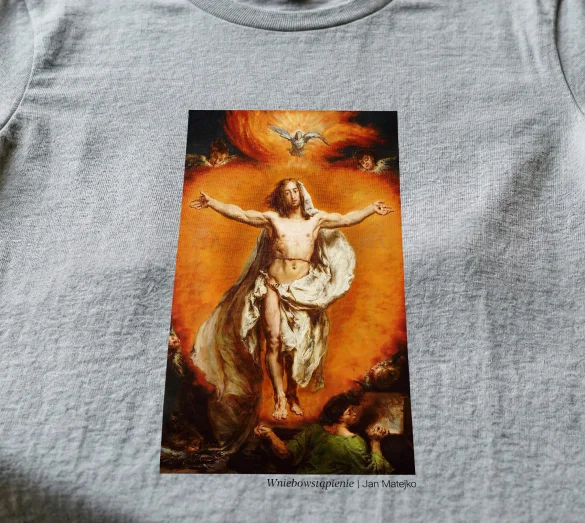Koszulka z nadrukiem Wniebowstąpienie Jan Matejko