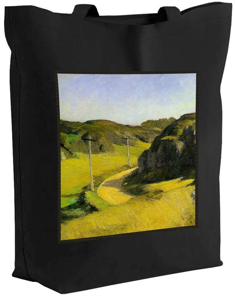 Torba z naszywką Droga w Maine Edward Hopper