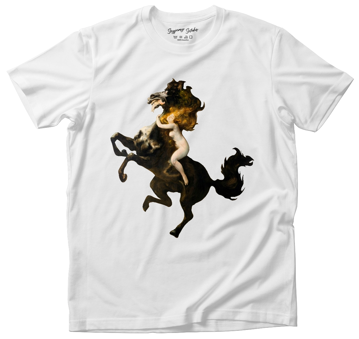 Koszulka Szał uniesień Władysław Podkowiński– koszulka z nadrukiem obrazu, t-shirt ze sztuką