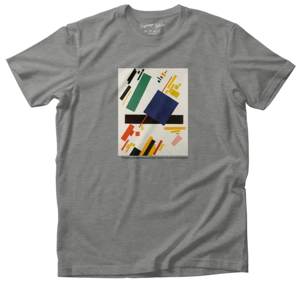 Koszulka z nadrukiem Kompozycja suprematystyczna Kazimir Severinovich Malevich