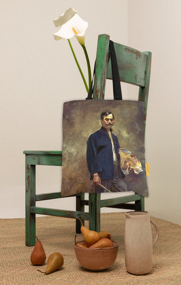 Torba na ramię Portret własny z paletą Wojciech Kossak