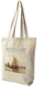 Torba z naszywką Statek pasażerski Dort z Rotterdamu bez wiatru William Turner